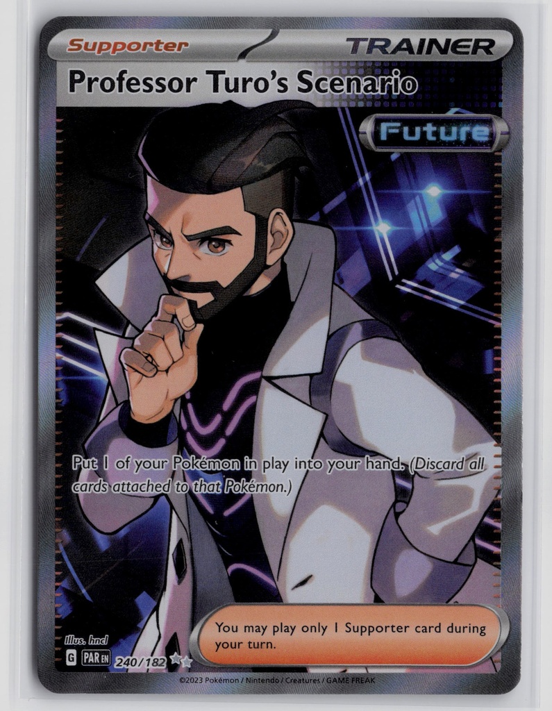 Professor Turo's Scenario #240/182