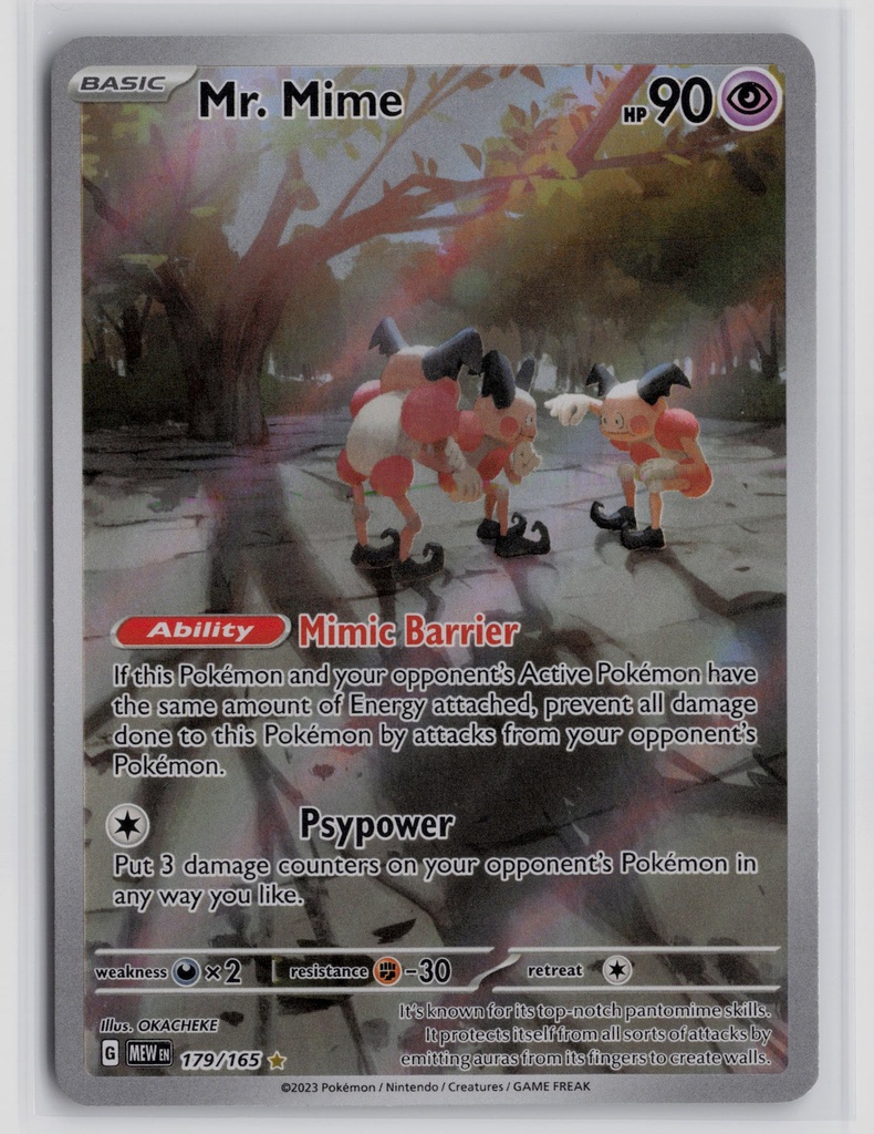 Mr. Mime  #179/165