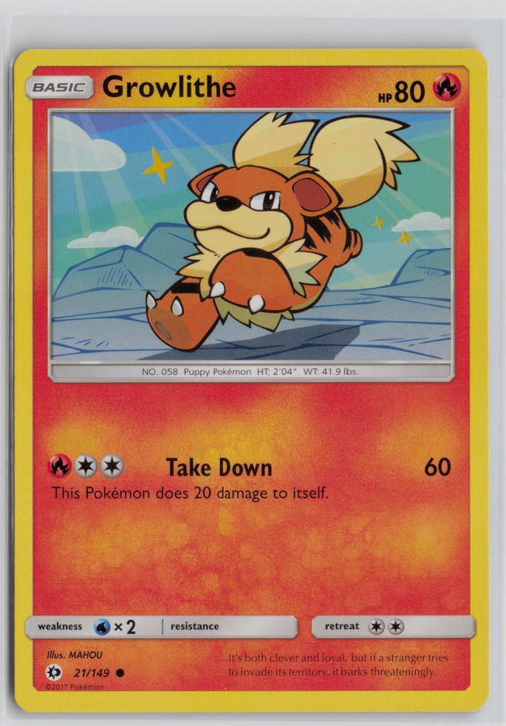 Growlithe #21/149