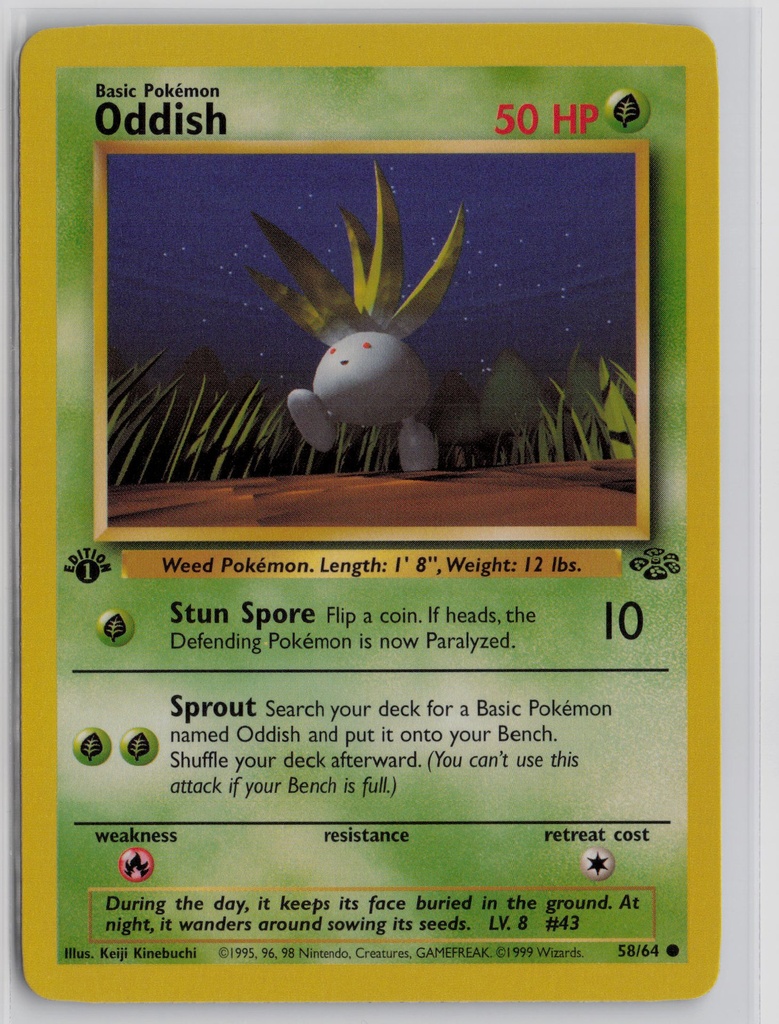 Oddish #58/64