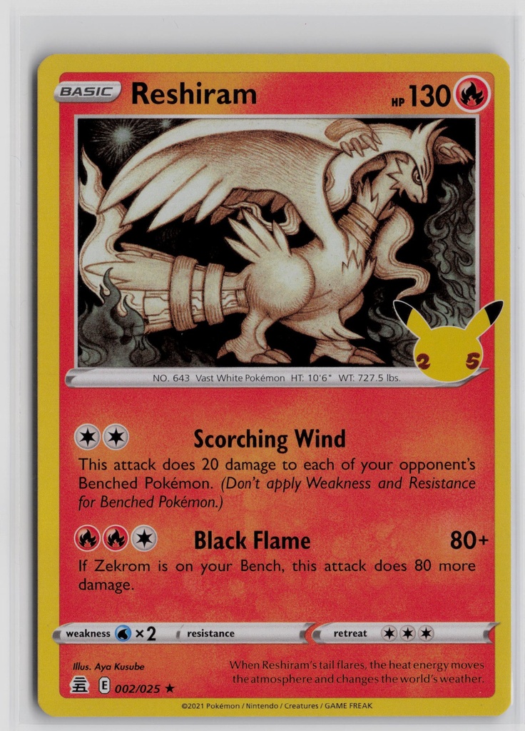 Reshiram #2/25