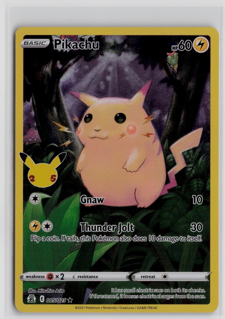 Pikachu #5/25