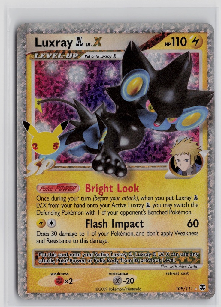 Luxray GL LV.X #109/111