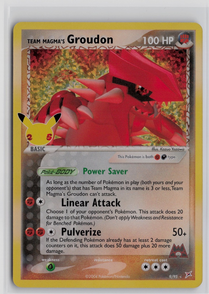 Team Magma's Groudon #9/95