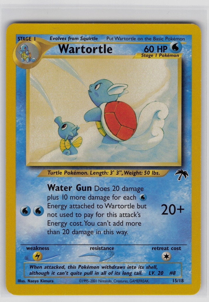 Wartortle #15/18