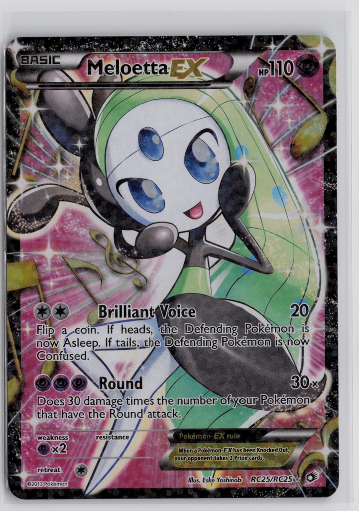 Meloetta EX - Full Art #25/25