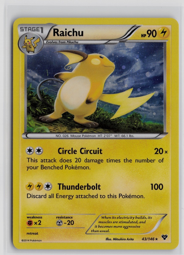Raichu #43/146