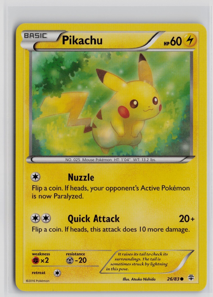 Pikachu #26/83