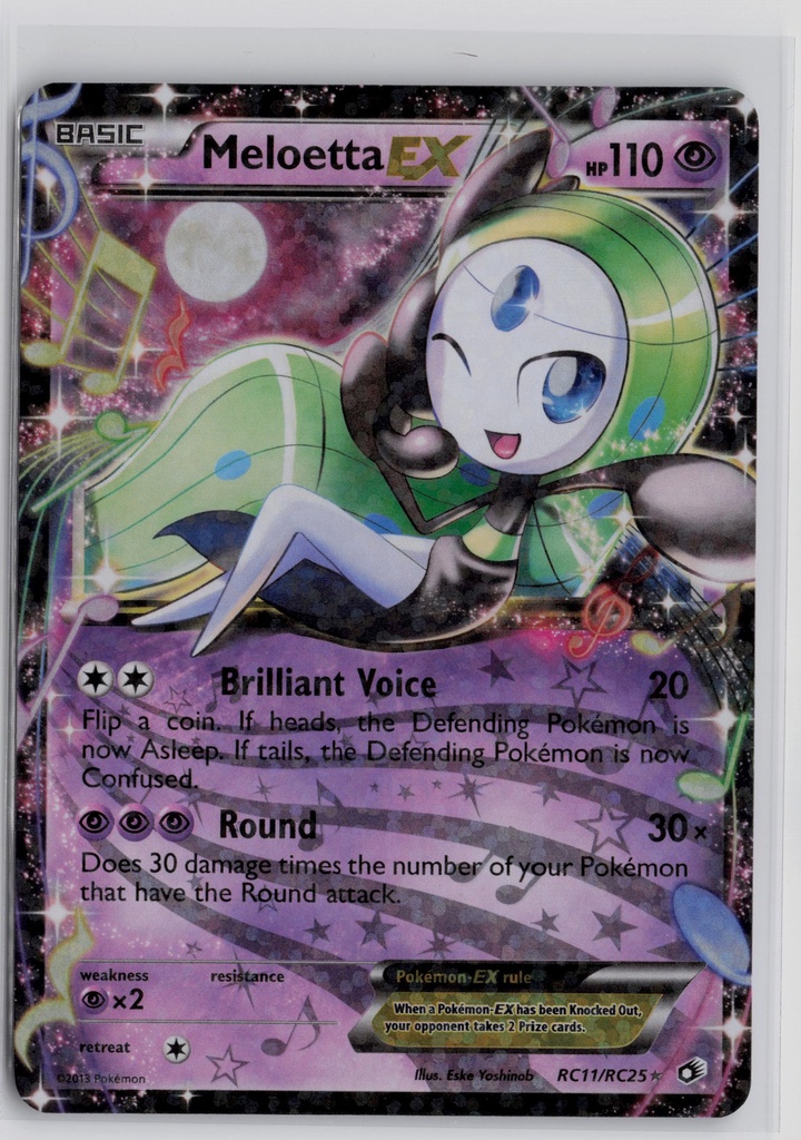 Meloetta EX #11/25