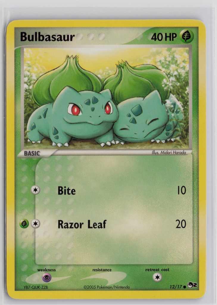 Bulbasaur #12/17