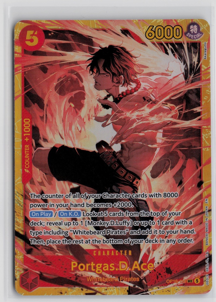 Portgas.D.Ace #OP16-118
