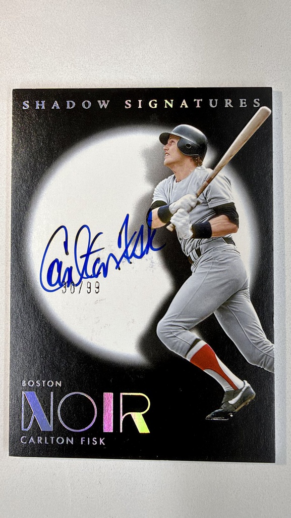 Panini - 2026 Noir Baseball - Shadow Signatures-Carlton Fisk - NSS-CF - Raw