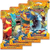 Flashfire Sleeved Booster Pack Art Bundle (Set of 4)