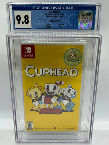 Cuphead - Nintendo Switch - CGC 9.8