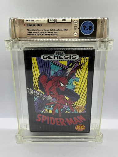 Spider-Man - Sega Genesis - WATA 7.5