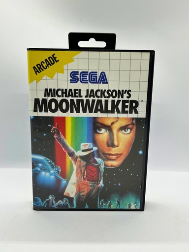 Michael Jackson's Moonwalker - Sega Master System - Used