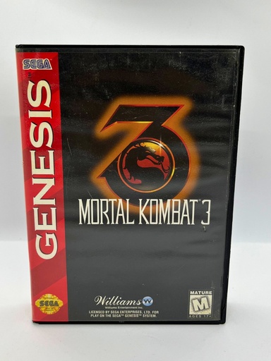 Mortal Kombat 3 - Sega Genesis - Used
