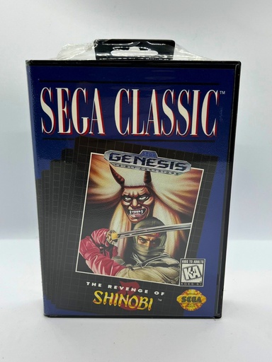 The Revenge Of Shinobi - Sega Genesis - Sealed