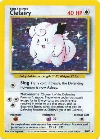 Clefairy #5/102