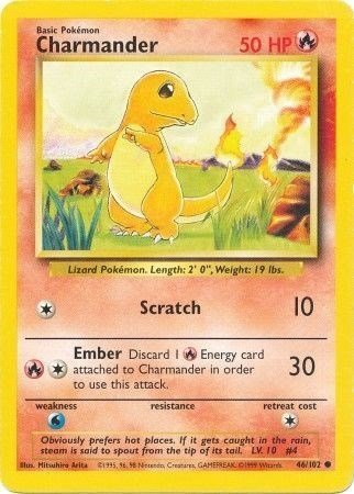 Charmander #46/102