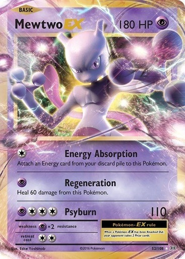 Mewtwo EX #52/108