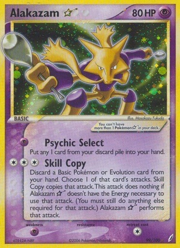 Alakazam Star #99/100