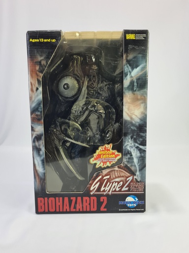 [LE-B2REBFMDGT2LEBMDTEU-9396] Biohazard 2 Resident Evil Birkin Figure Moby Dick G Type 2 Limited Edition Black - Moby Dick Toys - Excellent, Used