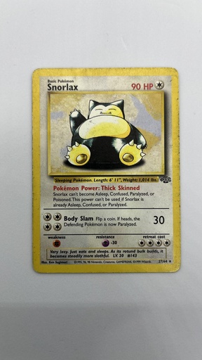 [J(-S#6-4474] Snorlax #27/64