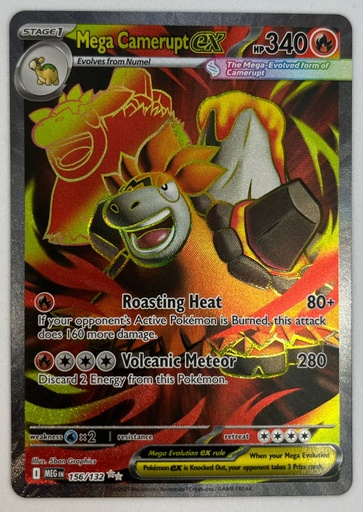 [MME-MCE#1-1975] Mega Camerupt ex #156/132