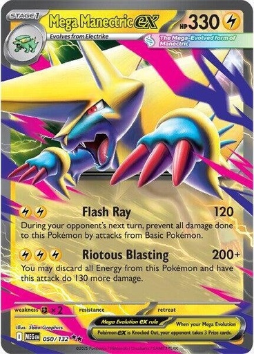 [MME-MME#1-9745] Mega Manectric ex #050/132