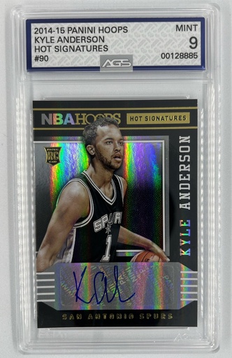 [SC-KA–HSPH(#A9-5209] Kyle Anderson – Hot Signatures - Panini Hoops (NBA) -  #90 - AGS 9