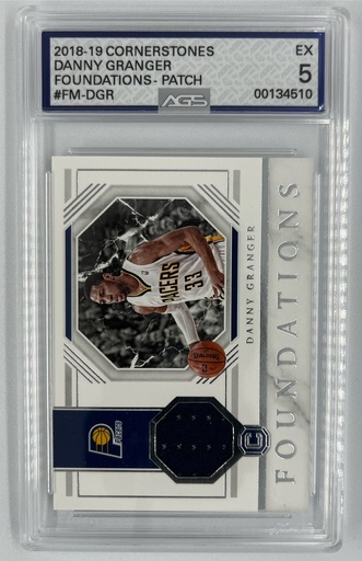 [SC-DG–FPPC(#DA5-3825] Danny Granger – Foundations Patch - Panini Cornerstones (NBA) -  #FM-DGR - AGS 5
