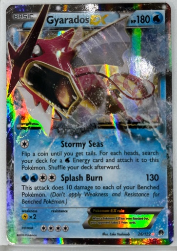 [XB-GE#1-7783] Gyarados EX #26/122