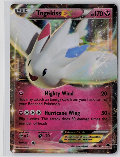 [XB-TE#1-8325] Togekiss EX #83/122