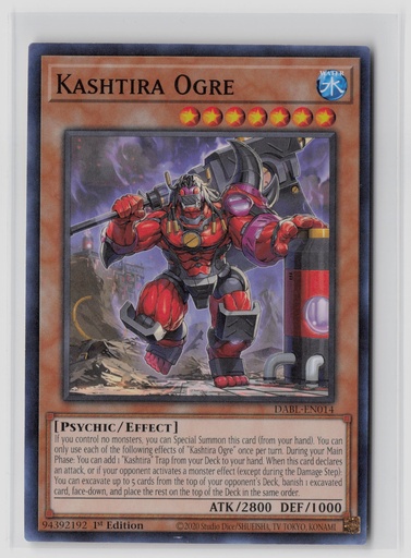 [DDB-KO#E-4055] Kashtira Ogre #DABL-EN014