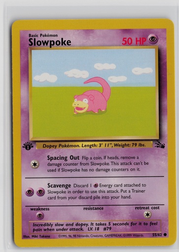 [F(E-S#6-7843] Slowpoke #55/62
