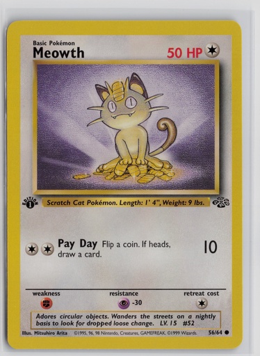 [J(E-M#6-3480] Meowth #56/64