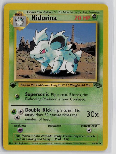 [J(E-N#6-4917] Nidorina #40/64