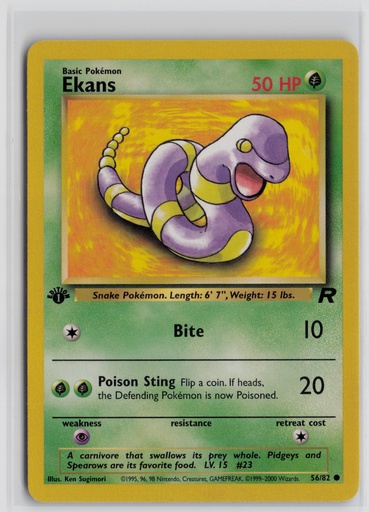 [TR(E-E#8-4035] Ekans #56/82