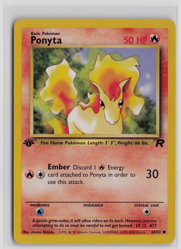 [TR(E-P#8-3311] Ponyta #64/82