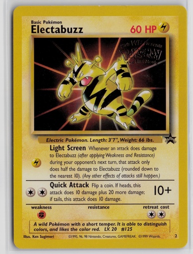 [WOTCP-E(P#5-9463] Electabuzz (Movie Promo) #2/53