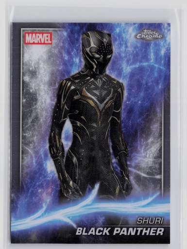 [OT-BP–S2TCMS1NM-8300] Black Panther – Shuri - 2025 Topps Chrome Marvel Studios -  140 - Near Mint
