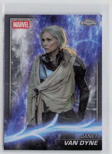 [OT-JVD2TCMS9NM-9182] Janet Van Dyne - 2025 Topps Chrome Marvel Studios -  92 - Near Mint