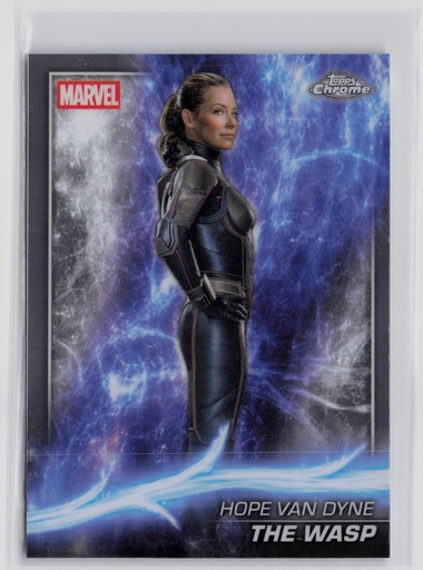 [OT-HVD–TW2TCMS9NM-3810] Hope Van Dyne – The Wasp - 2025 Topps Chrome Marvel Studios -  91 - Near Mint