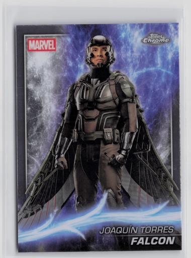 [OT-JT–F2TCMS1NM-1443] Joaquin Torres – Falcon - 2025 Topps Chrome Marvel Studios -  168 - Near Mint