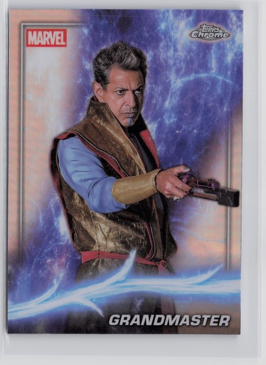 [OT-G2TCMS7NM-9388] Grandmaster - 2025 Topps Chrome Marvel Studios -  75 - Near Mint