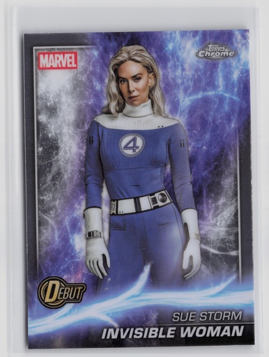 [OT-SS–IW2TCMS1NM-1210] Sue Storm – Invisible Woman - 2025 Topps Chrome Marvel Studios -  195 - Near Mint