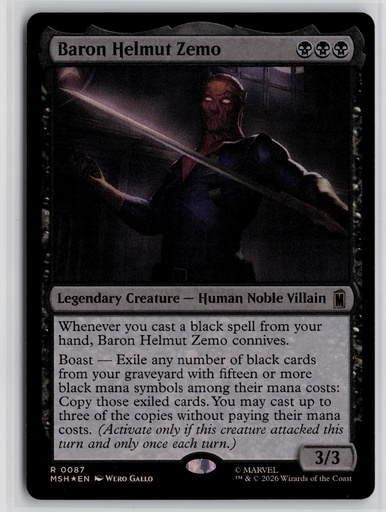 [MSH-BHZ-3873] Baron Helmut Zemo