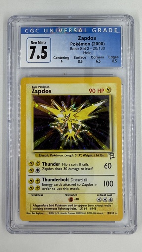 [BS2-Z#1-1639] Zapdos #20/130