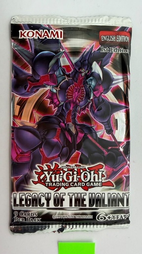[LOTV-LOTV[EBP-6283] Legacy of the Valiant [1st Edition] - Booster Pack